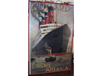 Vintage Cunard Poster Item #45