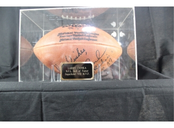 Larry Csonka NFL Hall Of Frame Superbowl VII MVP - Item #049