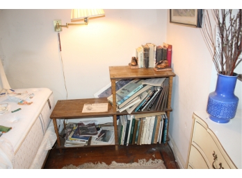 Vintage Shelf & Books - Good Condition!! Item #63