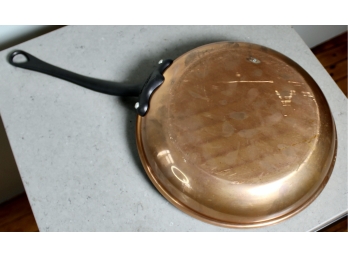 MAUVIEL JACQUES Signed Copper Saute Pan!! - Item#179