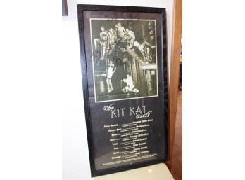 The Kit Kat Girls Poster - Signed! Good Condition - Item #46