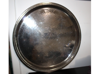 Calegaro Hand Finished Silver Tray - Made In Italy!! Item #58