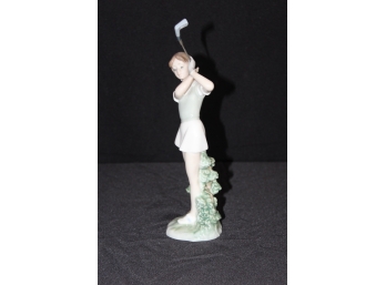 NAO By Lladro  Golf Girl - Excellent Condition - Item #66
