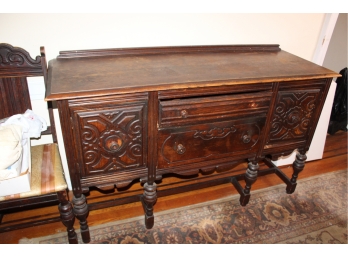 Vintage Wood Cabinet - 2 Drawers!! Item #14