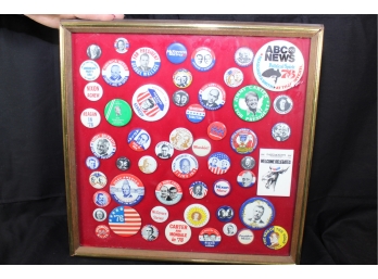 Vintage Political Buttons - Lot Of 50+ - Item #075