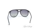 BRAND NEW WITH TAGS GANT RUGGER NELSON BLACK FLAT TOP AVIATOR SUNGLASSES