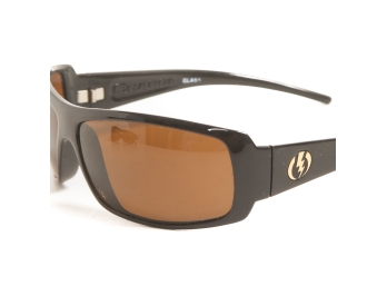 THEYLL KNOW YOU MEAN BUSINESS : ELECTRIC CO. BLACK GLOSS CHARGE SUNGLASSES