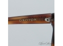 LIKE NEW OROTON 1938 TORTOISE BROWN MARIETTTA MODERN CLUB SUNGLASSES WOW!