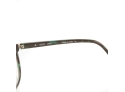 SEE MADE IN ITALY 1430 MODERN BLACK AND TEAL MARBLED CAT EYE SEXY GLASSES!