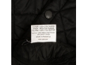 WEEKEND ESSENTIAL Barbour Of England D364 Black Quilted Liddesdale Corduroy Collar Mens Coat L