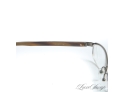 SEXY! GUCCI MADE IN ITALY SLENDER MODERN HORN EFFECT RIMLESS BOTTOM GLASSES