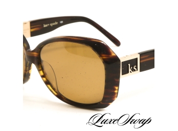 THESE PUT THE HIP IN YOUR WALK : KATE SPADE TIERNEY HAVANA BROWN DIVA SUNGLASSES