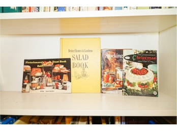 3 Vintage Cook Books Salads, Christmas And Stuffing!