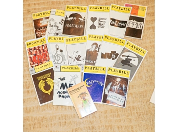 Large Group Of Vintage Playbills And Programs  Number 2