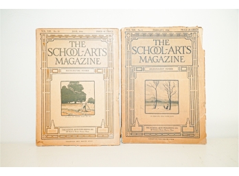2 School Arts Magazines 1914
