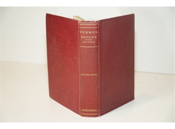Pickwick Papers By Dickens The A L Burt Co The Home Library