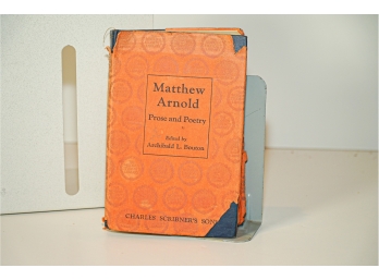 Matthew Arnold Prose And Poetry Edited By Archibald L Bouton Book