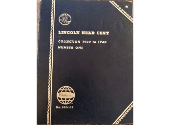 Lincoln Head Cent 1909-1940