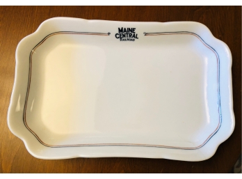 (2) TRAYS INCLUDING MAINE CENTRAL RR TRAY W/ (3) SALT AND PEPPER SETS