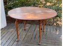 QUEEN ANNE PERIOD TIGER MAPLE DROP-LEAF TABLE