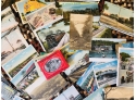 HUNDREDS OF VINTAGE POSTCARDS AND TRAVEL ITEMS