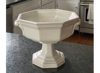 IRONSTONE HANDLED COMPOTE