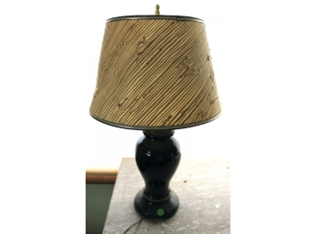 319. Black Table Lamp