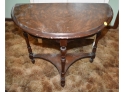 343. Demi-lune End Table