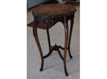 131.Antique Marquetry Table