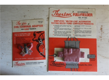 219. Vintage Trexton Coil Adaptor (ford) & Thexton Alternator Full-fielder Delco