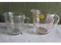 281. Fire King Measuring Cups (2)