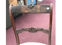 107. 1920s Carved Side Chair