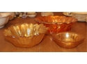 327. Carnival Glass Bowls (4)