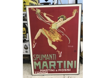 111. Spumanti Martini Decorator Poster On Wood Board