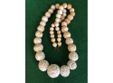 22' Long Old Meerschaum Carved Beads