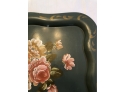 Great Vintage Hand Painted Large Towle Tray 22'x 17'