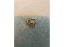 14kt Gold Plated Vintage B Ring Size 7