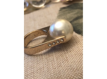 Swarovski Pearl Ring