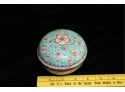 Vintage Chinese Enamel Covered Trinket Bowl Gar Box