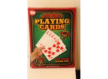 Jumbo Playing Cards  HUGE!