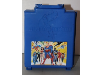 Vintage Justice League Action Figure Storage Case