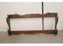 Vintage Wooden 2 Gun Rack