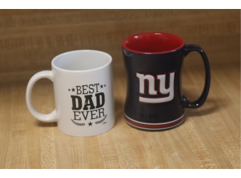 Greatest Dad And NY Giants Coffee Mugs