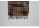 Authentic Burberry 100 Cashmere  Scarf