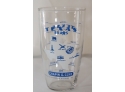 Vintage Texas Brags Bar Glass