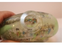 Vintage Painted Glass Chinese Snuff Bottle