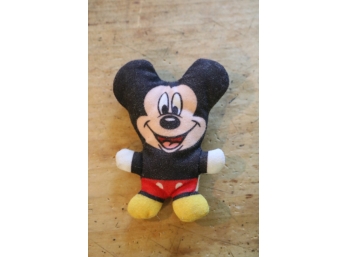 Vintage Small Mickey Plush Toy Doll