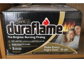 4 Duraflame Fireplace Logs Partial Box  WINTER IS COMING!