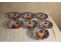 23 Pieces Hand Painted Gibson Dinnerware Set Plates & Bowls
