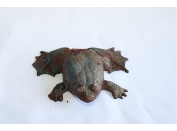 Vintage Cast Iron Frog